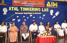 Dr. Molly Chaudhuri invited as Guest of Honour at Mount Carmel Central School 