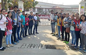 MBAs visit Hindustan Coca-Cola Beverages Private Limited, Goblej Plant in Ahmedabad 