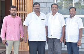 Dr. D L Vijay Kumar, President-Congress Committee, Chickmagalur visits Sahyadri 