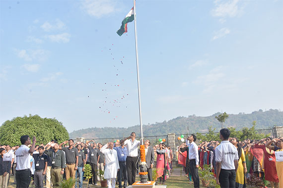 70th Anniversary of the Republic Day Celebrated at Sahyadri  