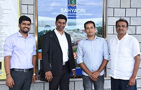 Sahyadri is graced by the visit of Mr. Subramanian Sivakumar and Mr. M. Manjunath