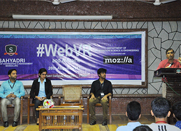  Mozilla Club and ISE Department organize WEBVR workshop 