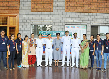Indian Navy visits Sahyadri for recruitment drive
