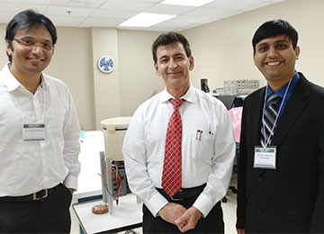 Dr. Ananth Prabhu G visits the NASA refrigerator manufacturing unit