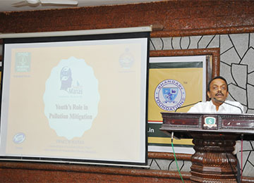 MBAs had a talk on “Youth’s Role in Pollution Mitigation”