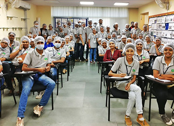 MBAs visit ITC Biscuit Factory at Whitefield, Bengaluru