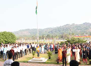 69th Anniversary of the Republic Day Celebrated in Sahyadri 