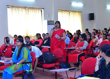 MBA Faculty presents on “Typing Master Pro, a value added course initiated at Sahyadri”