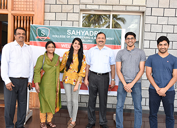  Mr. Ajith Kumar Rai, Chairman & Managing Director, Suprajith Engineering Ltd along with his family visited Sahyadri