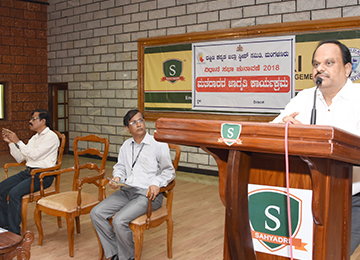 Dakshina Kannada SVEEP (Systematic Voters' Education and Electoral Participation) committee visits Sahyadri