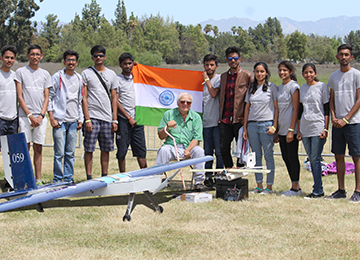 Another Milestone achieved at International Level: Team Challengers in SAE Aerodesign 2018 