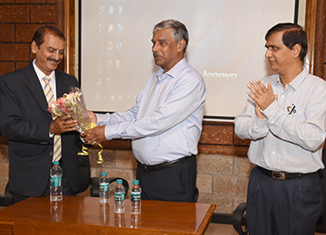  Sahyadri opens its door to the new Principal Dr. Srinivasa Rao Kunte 