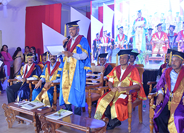  Eighth Graduation Day Celebrated in the Campus