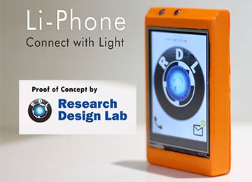  Li-Phone - A path breaking Innovative, futuristic product from Sahyadri Innovation Hub, conceptualized, designed and patented by RDL Technologies at Sahyadri 