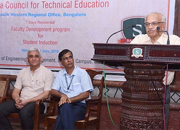 Seven-Day AICTE Sponsored Residential Faculty Development Programme commenced at Sahyadri 
