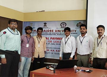 Faculty, Students and Alumni of Sahyadri attend Five-Day Gian Programme on 'Digital Payments: Technology for Cashless Society' at Mangalore University