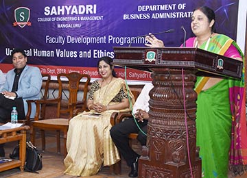  One Day Faculty Development Program on Universal Human Values and Ethics in Teaching Profession