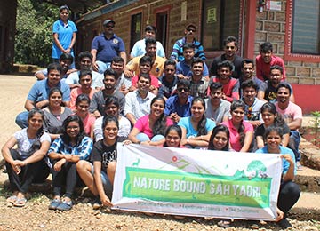  MBAs attend a Three-Day Outbound Experiential Training programme at Ankola