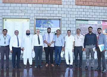  Sahyadri receives guests from P.A. College of Engineering & Management 