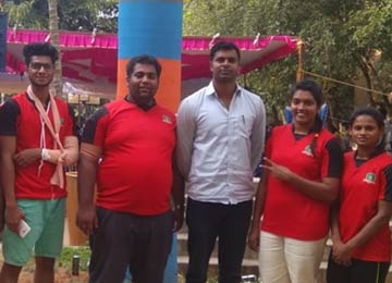 Sahyadrian secures first in Wrestling and second in Judo at the VTU Inter-Collegiate event