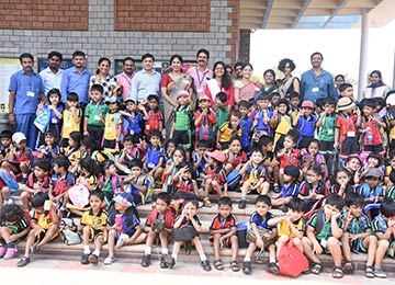 Students from Manipal School, Attavar visit Sahyadri 
