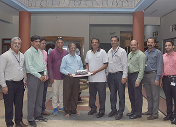 Dr. Harish Joshi, Retired Professor & Head of Department of Zoology visited Sahyadri