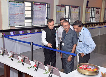  Dept. of Civil Engineering organized “Military Awareness Programme” & Inauguration of Army Medals Exhibition