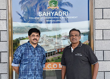  Dr. Raghunandan, District Surgeon, McGann Hospital, visited Sahyadri
