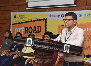 Department of Mechanical Engineering organized OFF ROAD ROBO 2019 