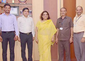 VP-Corporate Relationship, Outlook Group visits Sahyadri