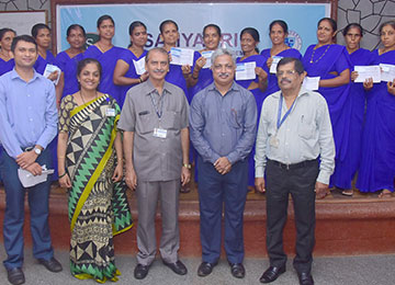  Distribution of Health Card for Support Staff