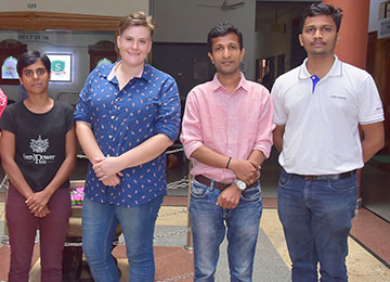 Directors of a Non-Profit organization in Varanasi visited Sahyadri for discussion on Social Impact Projects