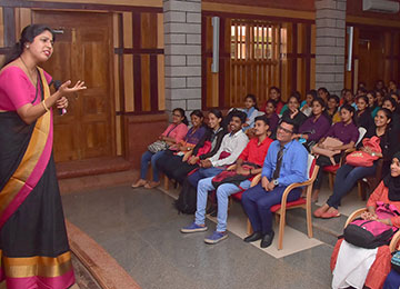 MBA Dept organized a One-Day Leadership Development Programme for UG Student Council Members 