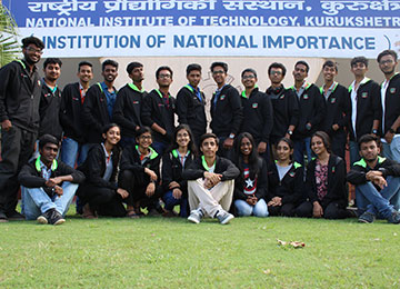  First year Engineering students win prizes at NIT Kurukshetra 