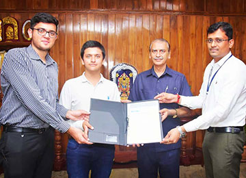 Sahyadri signs an MoU with AIESEC INDIA for International Internships