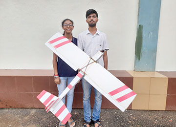 Challengers secure 3rd position in Aero Modelling Event 
