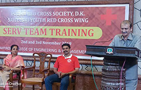  Conclusion of Two-day Indian Red Cross SERV Team Training 