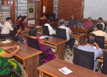 Joint Secretary of DSIR/CSIR - Ministry of Science & Technology, Govt. of India, visits Sahyadri