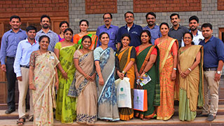 An Eighteen-Member Delegation from SDM College of Naturopathy and Yogic Sciences headed by its Dean & Vice Principal visits Sahyadri