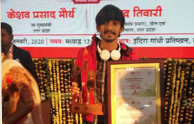 Student of Mechanical Engineering achieves in the National Level event ‘Yuvajanotsava’ held at Indira Gandhi Stadium, Lucknow 