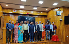 Head of the Dept. of Information Science & Engineering attends IEEE AGM Meet 