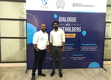Sahyadrians attend “Dialogue with Stakeholders” Event at IIT, Mumbai, organized by Society for Innovation and Entrepreneurship 