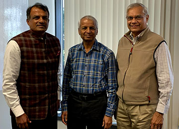 Chairman interacts with the Industry Stalwarts at Stoneham, Massachusetts, USA