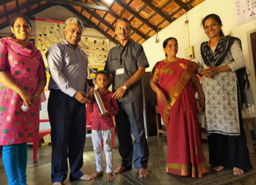 Sahyadri initiates Water Bell Programme at Adyar Padau Govt. Primary School