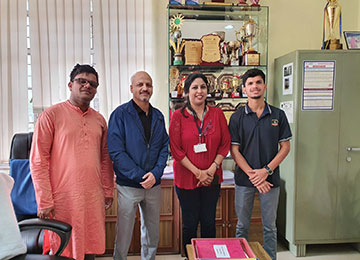 MBA Team visits Sikkim Manipal University and interacts with the Management