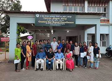 Center for Social Innovation at Sahyadri (CSIS) organised Two-Day Social Immersion Visit to (SKDRDP), Dharmasthala