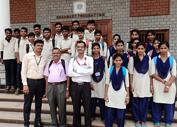 Students from Shree Vidyadhiraj Polytechnic College, Kumta visit Sahyadri for Industry Exposure Program