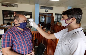 Safety First - Mandatory Fever Screening at Sahyadri
