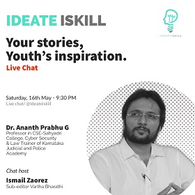 Interaction with Dr. Prabhu by iDeate iSkill