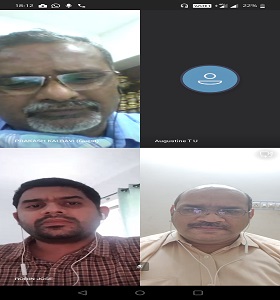 Dean-Strategic Planning, attends the First CII Mangalore Industry-Institute Virtual Meet